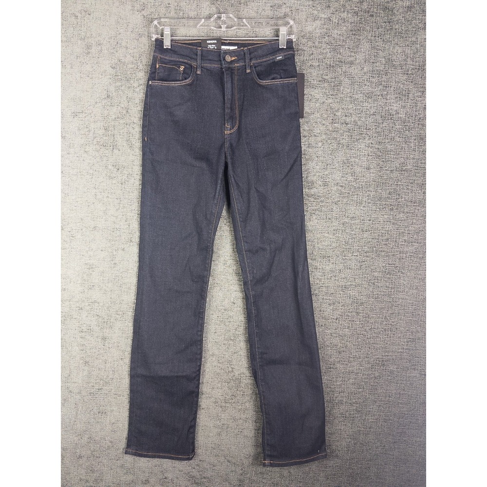 NEW Mavi Kendra Jeans Womens 28x32 Dark Wash High Rise Straight Leg 5 Pockets
